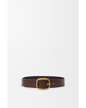 Loewe Rounded Soft Belt In Classic Calfskin - Multicolour
