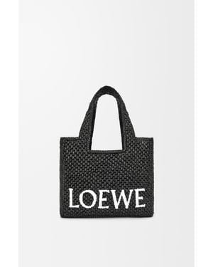 Loewe Mini Tote Handbag - Black