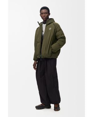 Loewe Pleated Cargo Pants - Green