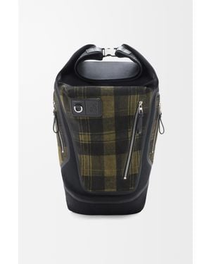 Loewe Flex Roll-Top Backpack - Black