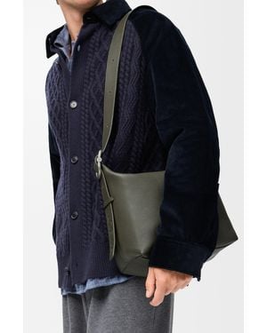 Loewe Medium Loop Hobo - Blue