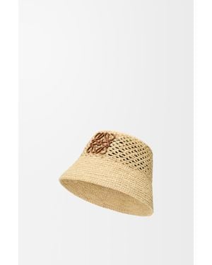 Loewe Anagram Bucket Hat - Metallic