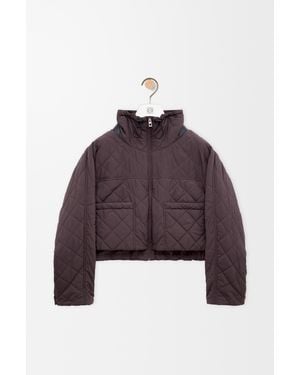 Loewe Padded Jacket - Purple