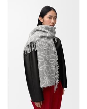Loewe Scarf - Gray