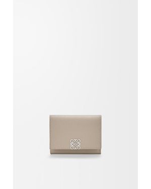 Loewe Trifold Wallet Anagram - White