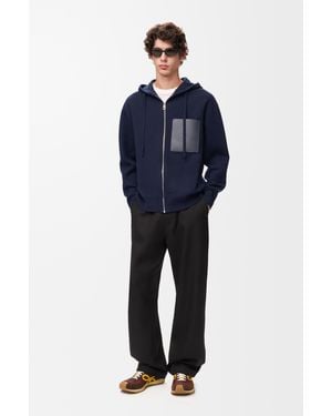 Loewe Zip-Up Hoodie - Blue