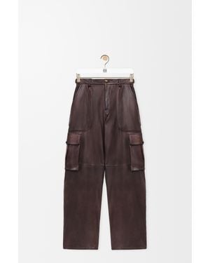 Loewe Cargo Trousers - Brown