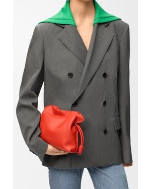 Loewe Mini Flamenco Clutch - Gray