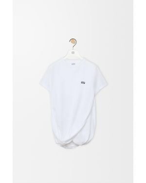 Loewe Draped T-Shirt - White