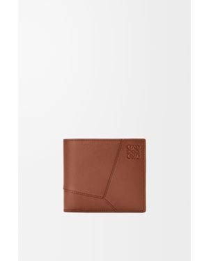Loewe Puzzle Bifold Coin Wallet - White