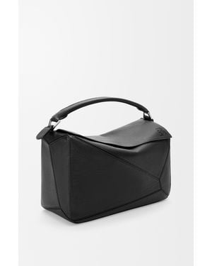 Loewe Large Puzzle Bag - Black