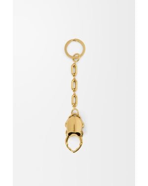 Loewe Beetle Carabiner Charm For - White