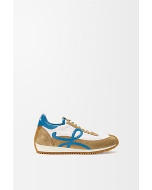 Loewe Zapatilla Flow Runner 2.0 En Nailon Y Antesize Hombre - Azul
