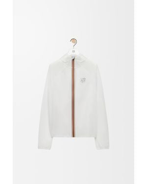 Loewe Chaqueta Ultra En Tejido Técnico Mujer - Blanco