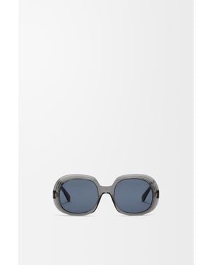 Loewe Gafas De Sol Mini Anagram Steps Square Mujer - Azul