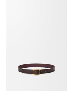 Loewe Rounded Soft Belt - White