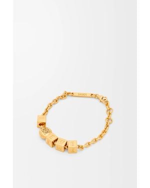 Loewe Pebble Cube Bracelet - Metallic