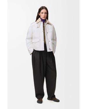 Loewe Puffer Jacket - White