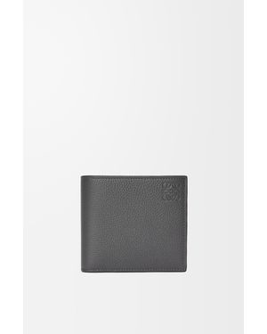 Loewe Bifold Coin Wallet In Soft Grained Calfskin - White