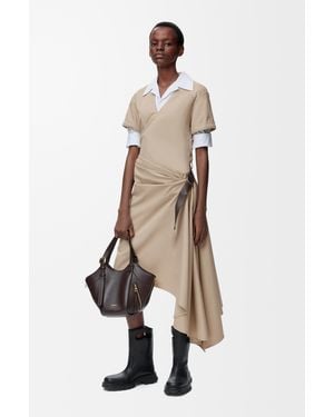 Loewe Belted Dress - Natural
