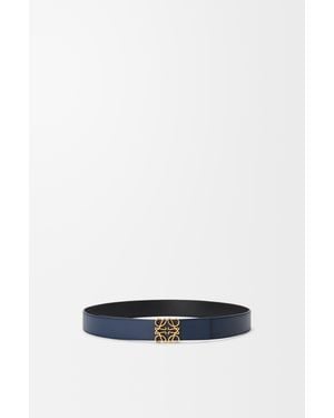 Loewe Reversible Anagram Belt - White