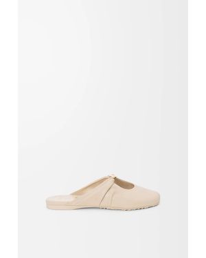 Loewe Pebble Soft Mule - Natural