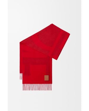 Loewe Scarf - Red