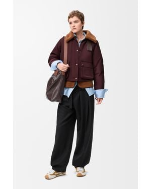 Loewe Two-Layer Jacket With Vest - Red