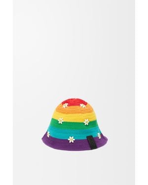 Loewe Daisy Bucket Hat - White
