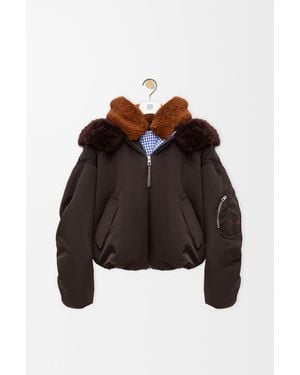 Loewe Bomber Jacket - Brown