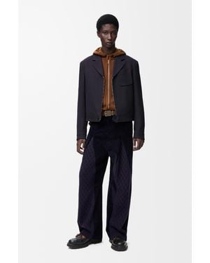 Loewe Zip-Up Jacket - Blue
