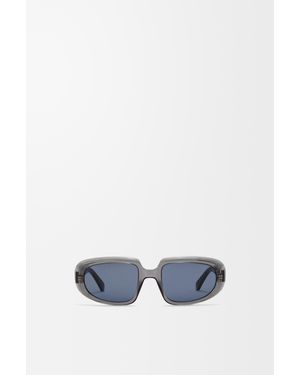 Loewe Gafas De Sol Mini Anagram Steps Rectangular Mujer - Azul