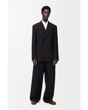 Loewe Wide Leg Pants - Black