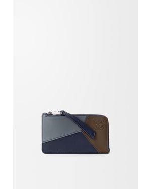 Loewe Puzzle Coin Cardholder - Blue