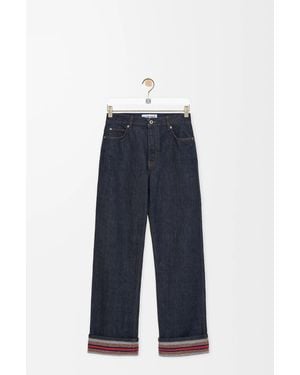 Loewe Turn-Up Jeans - Blue