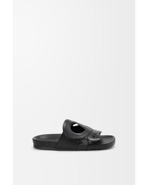 Loewe Ease Monogram Slide - Black