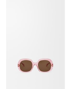 Loewe Mini Anagram Steps Square Sunglasses For - Multicolour