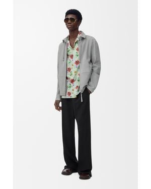 Loewe Zip-Up Jacket - Gray