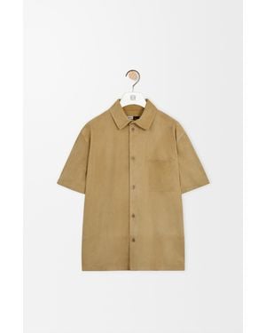 Loewe Short Sleeve Shirt - Natural