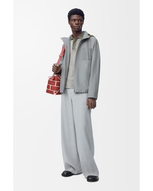 Loewe Hooded Jacket - Gray