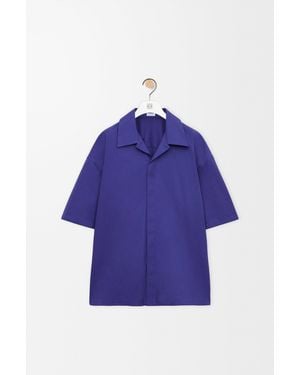 Loewe Short Sleeve Shirt - Blue