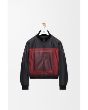 Loewe Cropped Jacket - Red