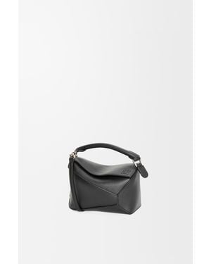 Loewe Mini Puzzle Edge Bag - Blue
