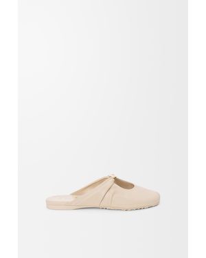 Loewe Pebble Soft Mule - Natural