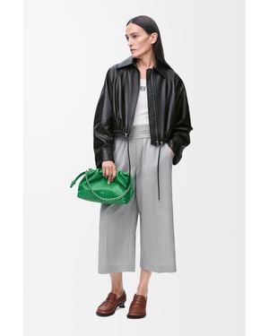 Loewe Balloon Jacket In Nappa Lambskin - Black
