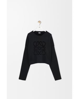 Loewe Anagram Jumper - Black