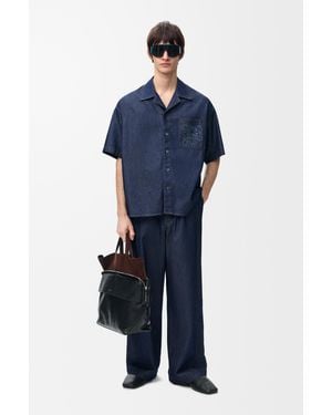 Loewe Short Sleeve Shirt - Blue