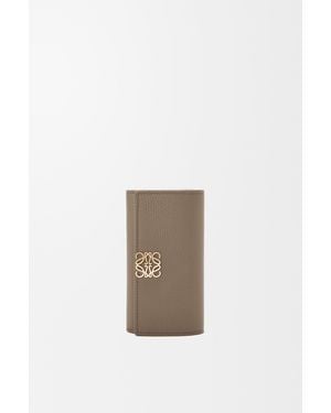 Loewe Anagram Key Case - White