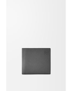 Loewe Cartera Con Dos Pliegues En Suave Piel De Cuero Graneada Hombre - Blanco
