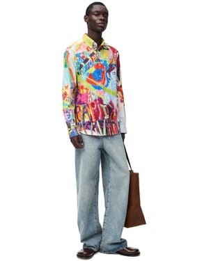 Loewe Shirt In Cotton - Multicolour